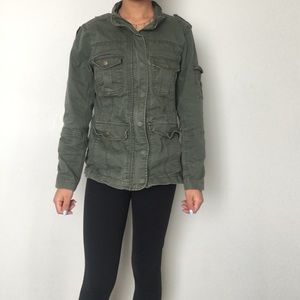 Thick army green Jean jacket